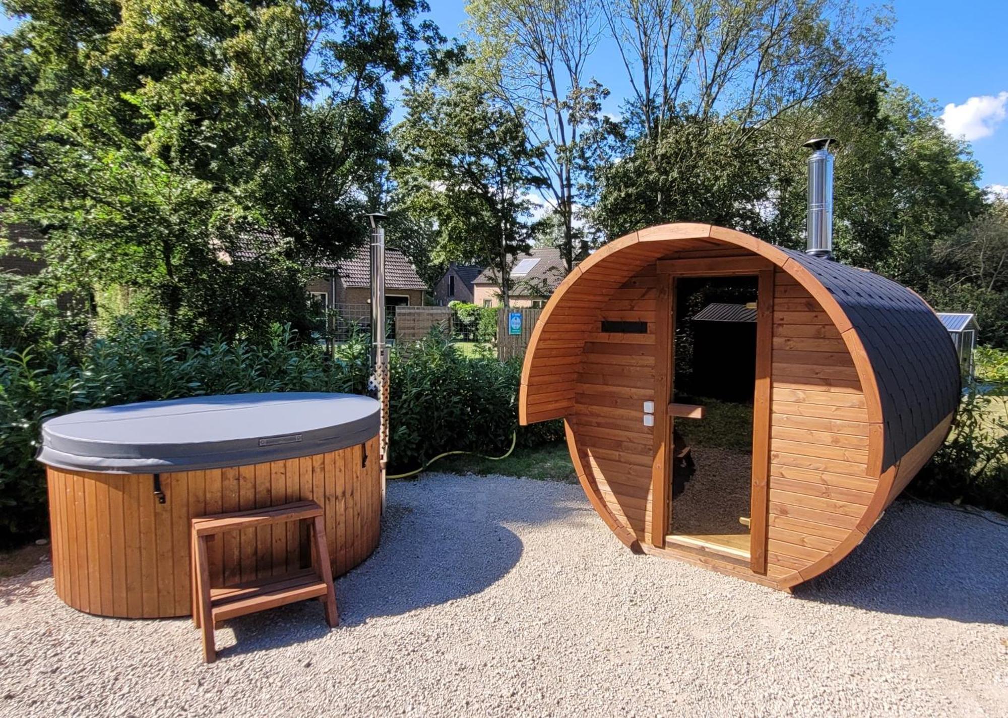 Ewijk Evergreen Wellness Met Sauna & Hottub מראה חיצוני תמונה