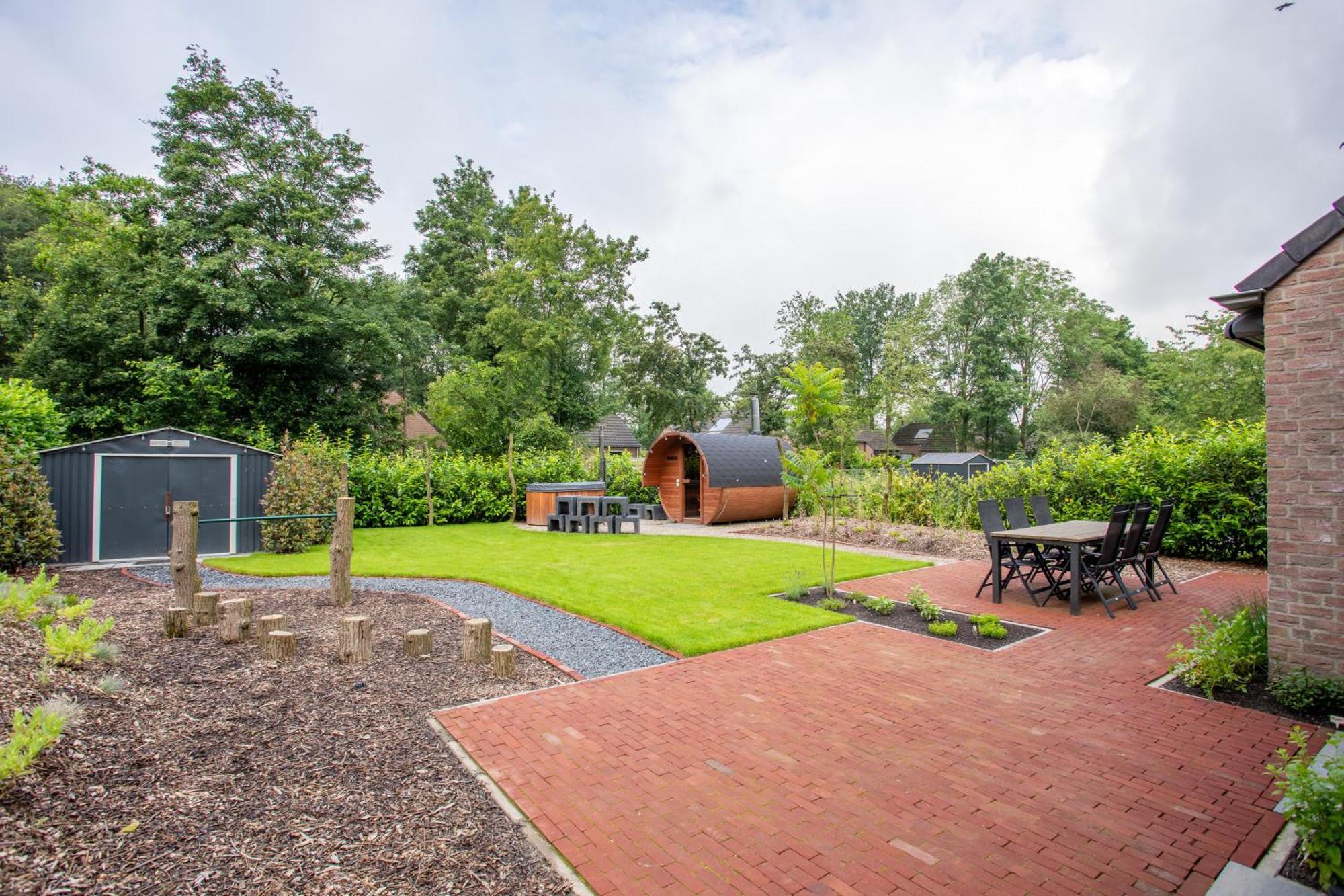 Ewijk Evergreen Wellness Met Sauna & Hottub מראה חיצוני תמונה