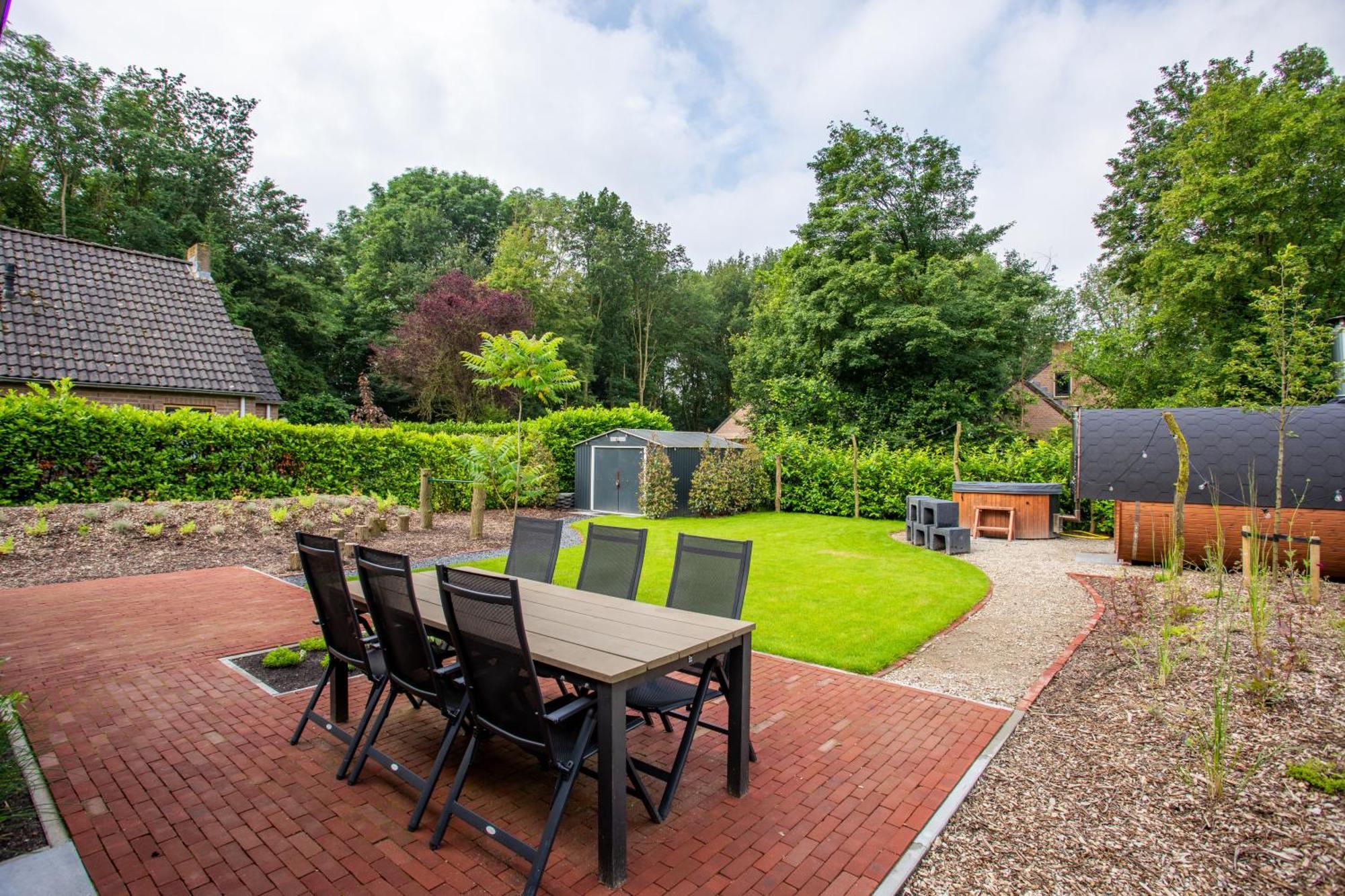 Ewijk Evergreen Wellness Met Sauna & Hottub מראה חיצוני תמונה