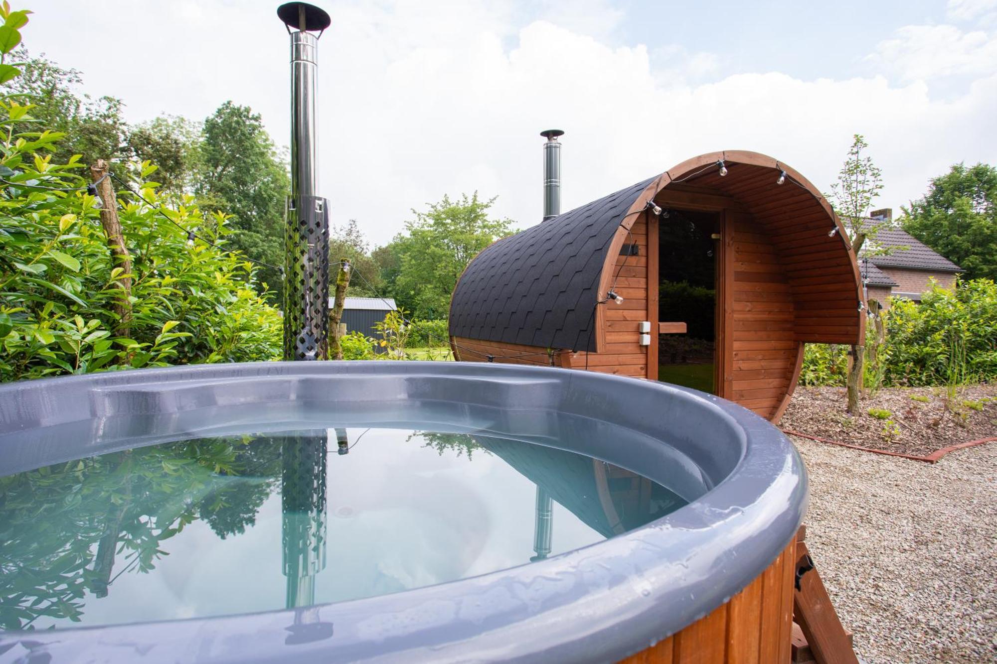 Ewijk Evergreen Wellness Met Sauna & Hottub מראה חיצוני תמונה